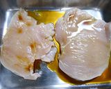 簡単！小麦粉卵不要☆むね肉フライ作り方1写真