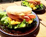 スクランブルエッグとベーコンのサンド作り方9写真