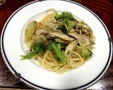 きのことブロッコリーのパスタ作り方5写真