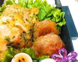 弁当にも♡余った餃子の種で餃子バーグ♡作り方5写真