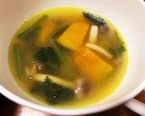 しめじとかぼちゃのスープ作り方5写真