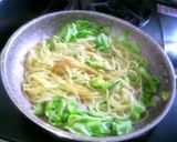 いちいち茹でない春キャベツのパスタ作り方7写真