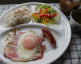 ワンプレートのあさごはん^^作り方4写真