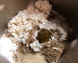もち麦と全粒粉の食パン作り方2写真