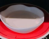 レンジで簡単！生クリーム入なめらかプリン作り方4写真