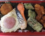 忙しい朝に簡単のり弁☆作り方3写真