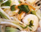 簡単！えび入り豚と野菜のうま塩中華炒め作り方6写真