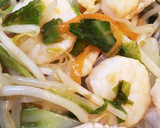簡単！えび入り豚と野菜のうま塩中華炒め作り方6写真