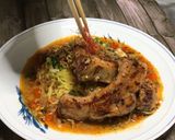 男が惚れるヤバ飯【旨辛排骨担々麺❤︎】作り方16写真