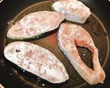 レモン醤油ソースのサーモンソテー作り方2写真