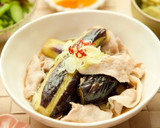 ナスと豚肉の揚げびたし⁂麺つゆで簡単作り方6写真