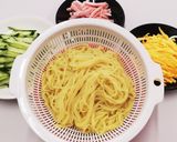 レンジで簡単～錦糸玉子で❤️冷やし中華♪作り方9写真