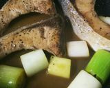 鰤と葱の蒸し焼き作り方4写真