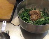香ばしい！ニラと納豆のチヂミをそば粉で♪作り方3写真