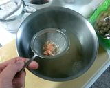 海老の殻でたまごスープ作り方3写真