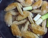 手羽先とネギの甘辛煮⭐フライパンで簡単作り方3写真