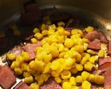 きぬさやのシャキシャキ コーンバター炒め作り方3写真