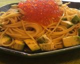 いくらとアボカドのわさび香る和風パスタ作り方5写真