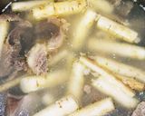 牛すじ肉と新牛蒡の煮込み作り方4写真