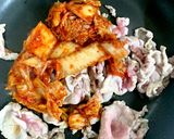 豚キムチ with 冷やし中華！作り方1写真