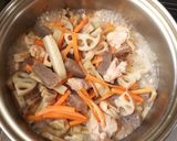 鶏ゴボウと蒟蒻の炒り煮作り方5写真