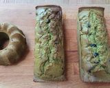 甘納豆とクルミの和風抹茶パウンドケーキ作り方4写真