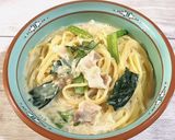 豆乳の味噌クリームパスタ作り方6写真
