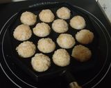 たこ焼き器で焼きおにぎり作り方2写真