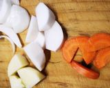 春野菜で鱈のクリーム煮を作ってみた！作り方1写真