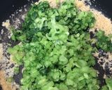 カブの葉と生姜の炒め物作り方6写真