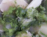 抹茶あんで…木の葉のパン☆作り方3写真