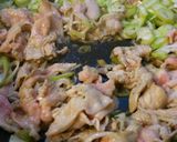 豚キムチwith長ねぎ&オクラ。作り方4写真
