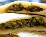 餃子の餡で作る「餡餅（シャンピン）」作り方3写真