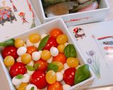 子供の日やひな祭りに☆お重deカプレーゼ作り方3写真