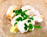 とろける程にクリーミー鰤の白子の酒蒸し作り方5写真
