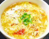 卵がふわとろ!中華たまごスープ作り方13写真