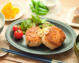 ヘルシー節約⁂おからと鶏の和風ハンバーグ作り方8写真