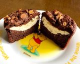 クリームチーズ&チョコのカップケーキよ作り方9写真