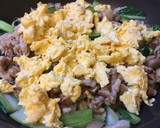 味付け簡単☆豚肉としめじの卵炒め作り方6写真