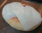 米粉で作る✨チーズコーティング明太子パン作り方5写真
