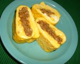 健康志向さんに♪✿納豆入り❀玉子焼き✿作り方3写真