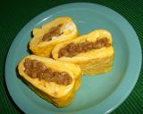 健康志向さんに♪✿納豆入り❀玉子焼き✿作り方4写真