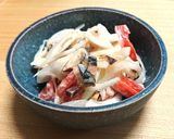 和えるだけ簡単♪飛び魚の燻製大根サラダ☆作り方2写真