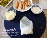 ホットドッグ風春巻き。作り方6写真