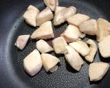 鶏胸青梗菜しめじオイスターソース炒め作り方7写真