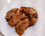 カボチャの肉巻き作り方4写真