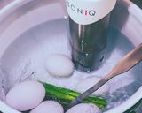 アスパラの温泉卵のせだしあんかけ作り方9写真