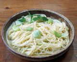 そら豆のクリームスパゲティ作り方6写真