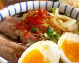 スペアリブ入り♪手作り醤油ラーメン❀作り方9写真