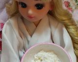リカちゃんサイズ♡アイスプラント天ぷらꕤ作り方1写真